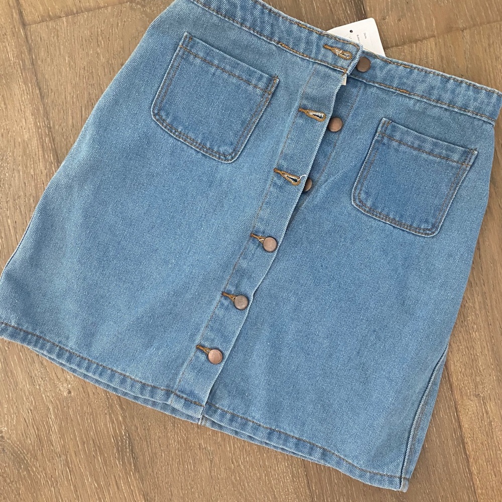 Denim skirt